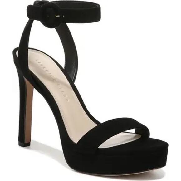Veronica Beard Shoes - Veronica Beard black suede Darcelle Ankle Strap
Stiletto Sandal (Women) 8.5